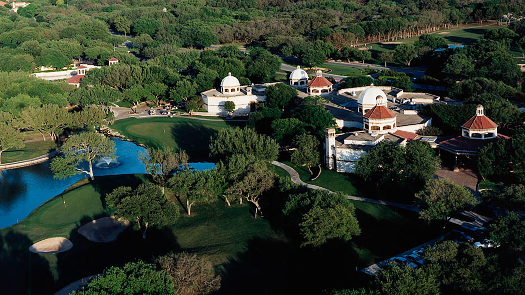 The Dominion aerial view